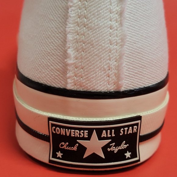 Converse Chuck 70 Hi 'Summer Denim' 171892C White/Egret/Black Size Men's 9.5 - Picture 10 of 12